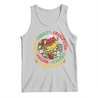 Juneteenth 1865 Tank Top Freedom Justice Equality Emancipation Resilience Independence Day