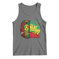 Juneteenth Tank Top Celebrate Black Freedom 1865 Dope Dreadlocks Lion Locs Rasta Hair