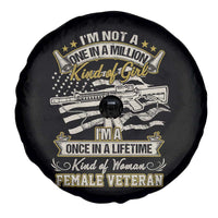 Female Veteran Spare Tire Cover I'm A Once In A Lifetime Kind Of Woman Proud Women in Military