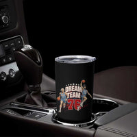 Dream Team 76 Founding Fathers Playing Basketball Tumbler Cup Funny George Washington Abraham Lincoln Patriotic Sports Fan