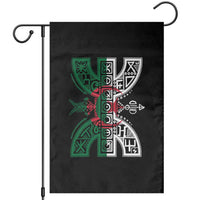 Algeria Amazigh Berber Yaz Symbol Algerian Flag Heritage Graphic Garden Flag Traditional North African Tribal Culture Art