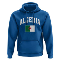 Classic Algeria Varsity Athletic Style Hoodie Proud Patriotic Algerian Flag