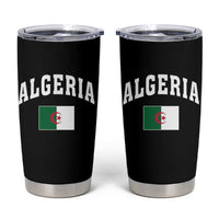 Classic Algeria Varsity Athletic Style Tumbler Cup Proud Patriotic Algerian Flag