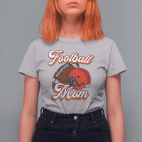 Football Mom T Shirt For Women Women Game Day Sunday Funday Rugby Helmet - Wonder Print Shop