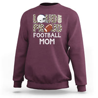 Football Mom Sweatshirt Loud And Proud Football Mom Rugby Helmet - Wonder Print Shop