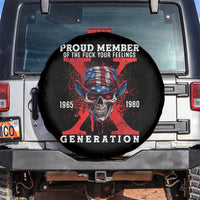 Generation X Skull Spare Tire Cover Proud Member Of The F Your Feelings Gen X 1965 1980
