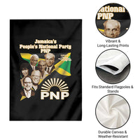 Jamaica People's National Party PNP Supporter Garden Flag Patriotic Political Leaders Tribute Jamaican Flag - Wonder Print Shop