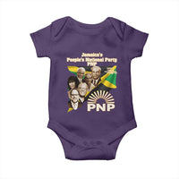 Jamaica People's National Party PNP Supporter Baby Onesie Patriotic Political Leaders Tribute Jamaican Flag - Wonder Print Shop
