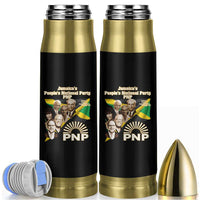 Jamaica People's National Party PNP Supporter Bullet Tumbler Patriotic Political Leaders Tribute Jamaican Flag - Wonder Print Shop