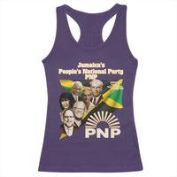 Jamaica People's National Party PNP Supporter Racerback Tank Top Patriotic Political Leaders Tribute Jamaican Flag - Wonder Print Shop