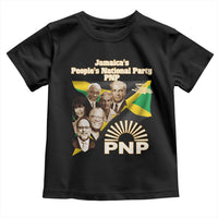 Jamaica People's National Party PNP Supporter Toddler T Shirt Patriotic Political Leaders Tribute Jamaican Flag - Wonder Print Shop