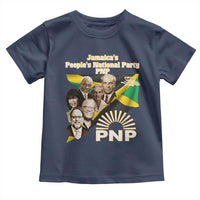 Jamaica People's National Party PNP Supporter Toddler T Shirt Patriotic Political Leaders Tribute Jamaican Flag - Wonder Print Shop