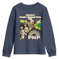 Jamaica People's National Party PNP Supporter Youth Sweatshirt Patriotic Political Leaders Tribute Jamaican Flag - Wonder Print Shop