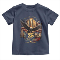 Patriotic American Eagle 9 11 Memorial 25th Anniversary Toddler T Shirt 25 Years 2021 2026 Never Forget