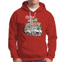 Gnome Christmas Hoodie Chillin With My Gnomies Xmas Truck - Wonder Print Shop