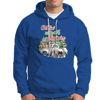 Gnome Christmas Hoodie Chillin With My Gnomies Xmas Truck - Wonder Print Shop