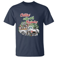 Gnome Christmas T Shirt Chillin With My Gnomies Xmas Truck - Wonder Print Shop