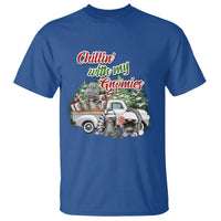 Gnome Christmas T Shirt Chillin With My Gnomies Xmas Truck - Wonder Print Shop