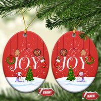 Christmas 2023 Ceramic Ornament Spread Joy - Wonder Print Shop