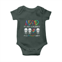 ADHD Awareness Baby Onesie It's Not A Disability It's A Different Ability