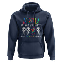 ADHD Awareness Hoodie It's Not A Disability It's A Different Ability