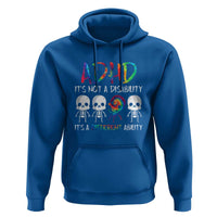 ADHD Awareness Hoodie It's Not A Disability It's A Different Ability