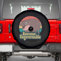 Funny Baby Hippo Moo Deng Spare Tire Cover Become Ungovernable Retro