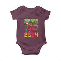 Merry Christmas 2024 Baby Onesie Classic Festive Xmas Vibe