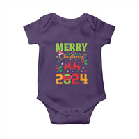 Merry Christmas 2024 Baby Onesie Classic Festive Xmas Vibe