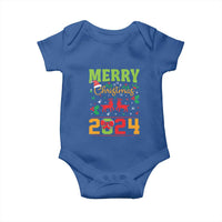 Merry Christmas 2024 Baby Onesie Classic Festive Xmas Vibe