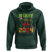 Merry Christmas 2024 Hoodie Classic Festive Xmas Vibe