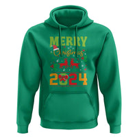 Merry Christmas 2024 Hoodie Classic Festive Xmas Vibe