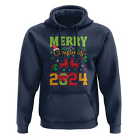 Merry Christmas 2024 Hoodie Classic Festive Xmas Vibe