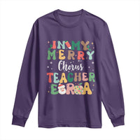 Christmas Choral Music Teacher Long Sleeve Shirt In My Merry Chorus Teacher Era Xmas Carol Master