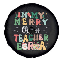 Christmas Choral Music Teacher Spare Tire Cover In My Merry Chorus Teacher Era Xmas Carol Master