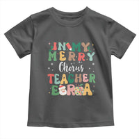 Christmas Choral Music Teacher Toddler T Shirt In My Merry Chorus Teacher Era Xmas Carol Master