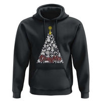 Christmas Tree Hoodie Red Plaid Daughter