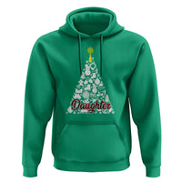 Christmas Tree Hoodie Red Plaid Daughter