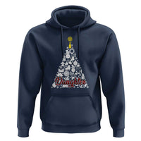 Christmas Tree Hoodie Red Plaid Daughter