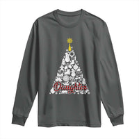 Christmas Tree Long Sleeve Shirt Red Plaid Daughter