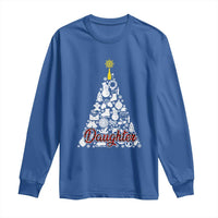 Christmas Tree Long Sleeve Shirt Red Plaid Daughter
