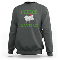 Funny Christmas Sheep Sweatshirt Fleece Navidad Feliz Festive Xmas - Wonder Print Shop