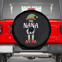 Christmas The Nana Elf Spare Tire Cover Funny Grandma Xmas Family Matching