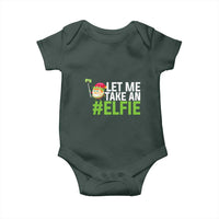 Christmas Elf Baby Onesie Let Me Take An Elfie