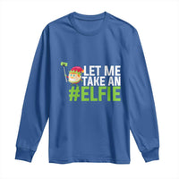 Christmas Elf Long Sleeve Shirt Let Me Take An Elfie
