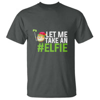 Christmas Elf T Shirt Let Me Take An Elfie - Wonder Print Shop