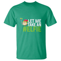 Christmas Elf T Shirt Let Me Take An Elfie - Wonder Print Shop