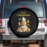 Christmas Cheese Lover Spare Tire Cover Happy Cheesemas Merry Xmas