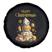Christmas Cheese Lover Spare Tire Cover Happy Cheesemas Merry Xmas