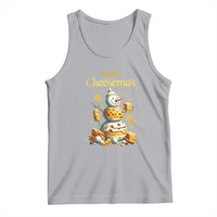 Christmas Cheese Lover Tank Top Happy Cheesemas Merry Xmas